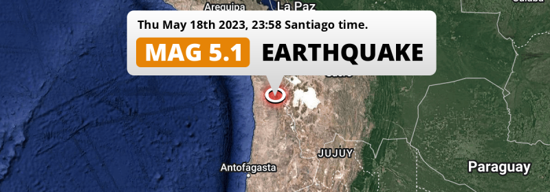 On Thursday Evening A Significant M5 0 Earthquake Struck 116km From