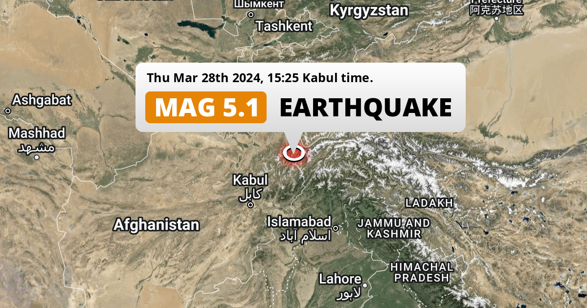 Significant M5 1 Earthquake Struck On Thursday Afternoon 264km From   937166 