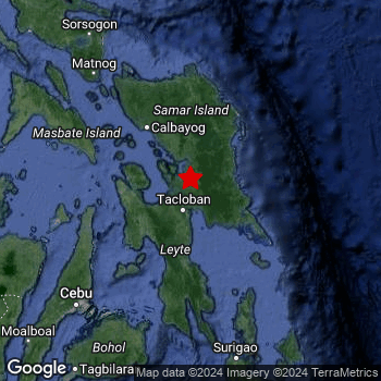 Significant M5.1 Earthquake hit near Tacloban in The Philippines on ...