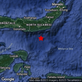 On Thursday Morning a Significant M5.0 Earthquake struck in the Maluku ...