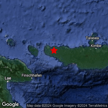 Significant M5.2 Earthquake struck on Monday Evening 212km from Lae in ...