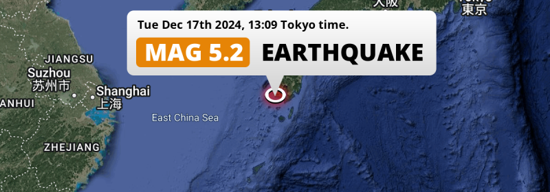 Earthquake location map