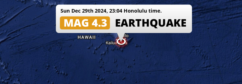 Earthquake location map