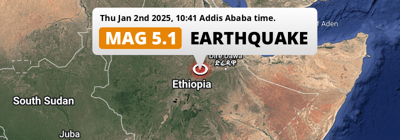 Earthquake location map