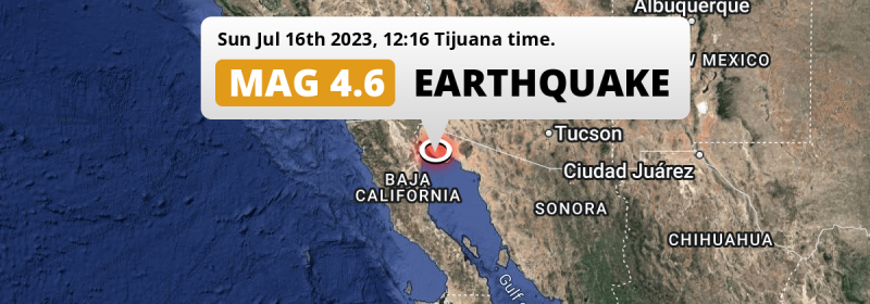 Magnitude 6.2 Earthquake Detected Near Baja California, Felt In San Diego 